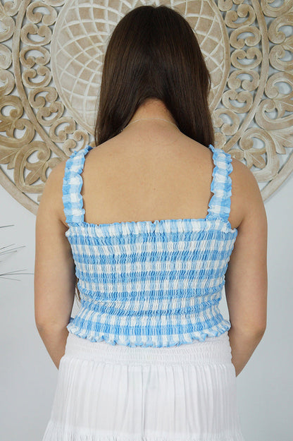 Pippa Top "Gingham"