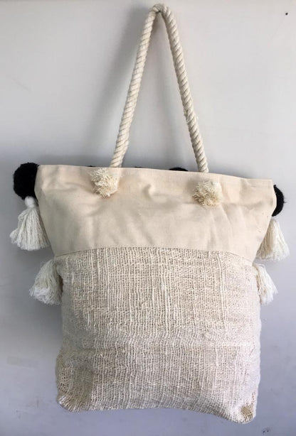 XL Pom Pom Carry Bags