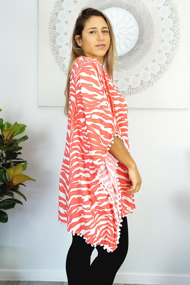 Pom Pom Tunic "Zebra"