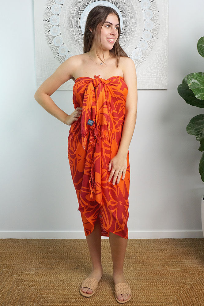 "Rarotonga" Sarong