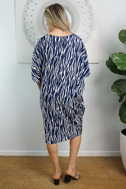 Resort Dress "Zebra"