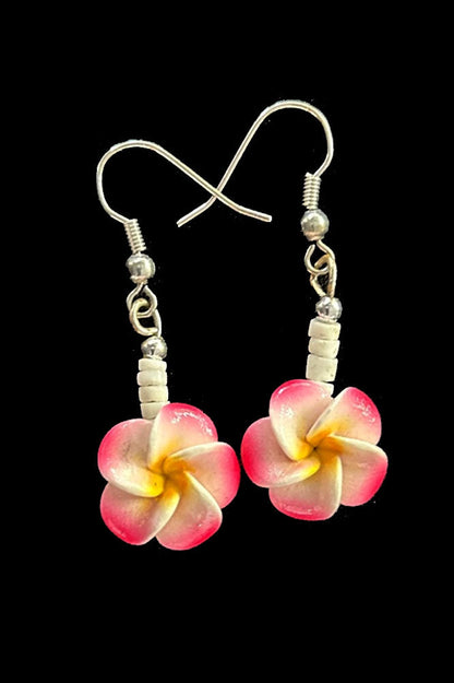 Frangipani Hook Earings