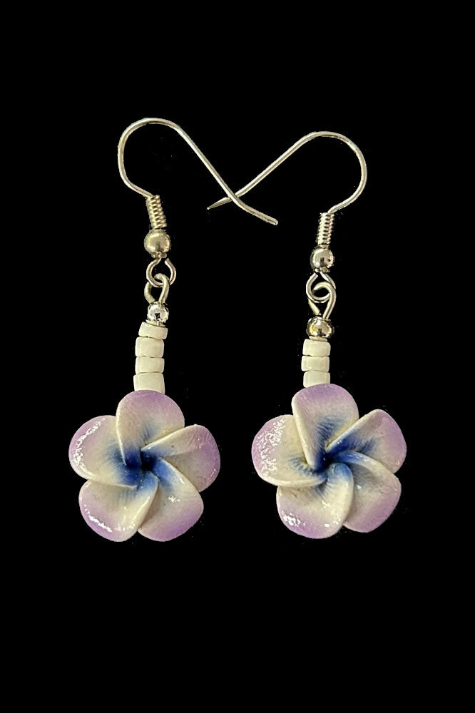 Frangipani Hook Earings