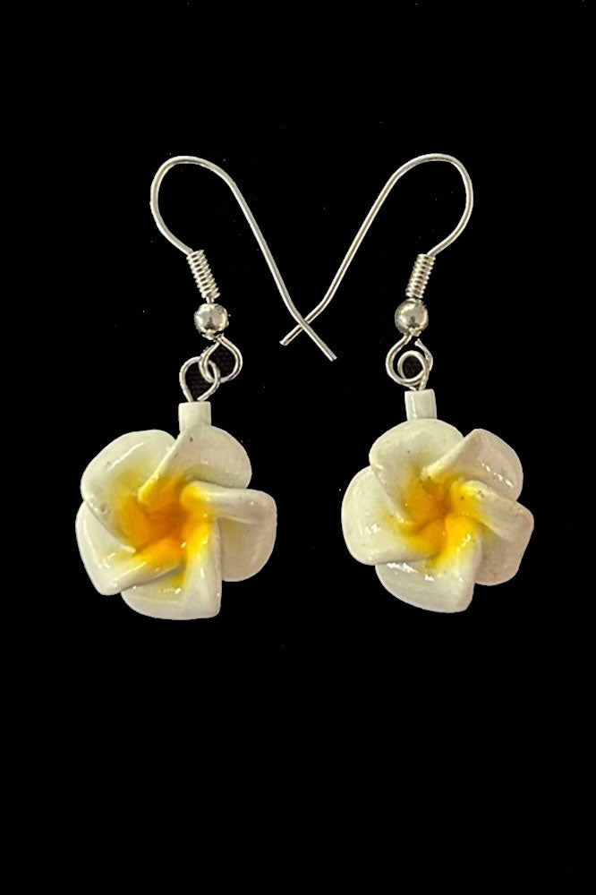 Frangipani Hook Earings