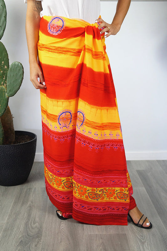 Bright Stripe Sarong