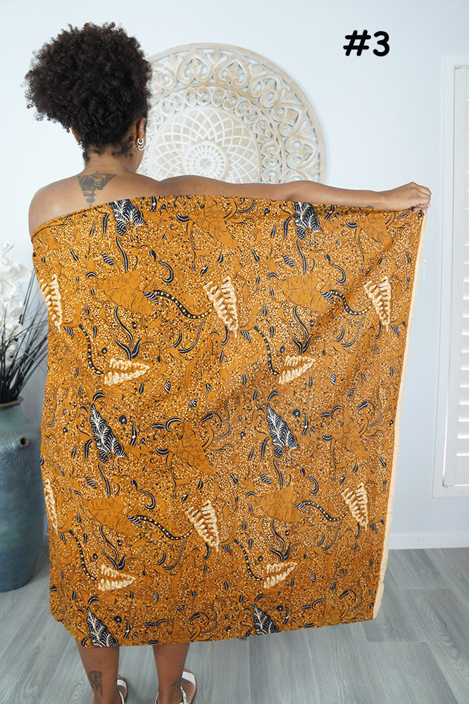 Traditional "Batik" Sarong