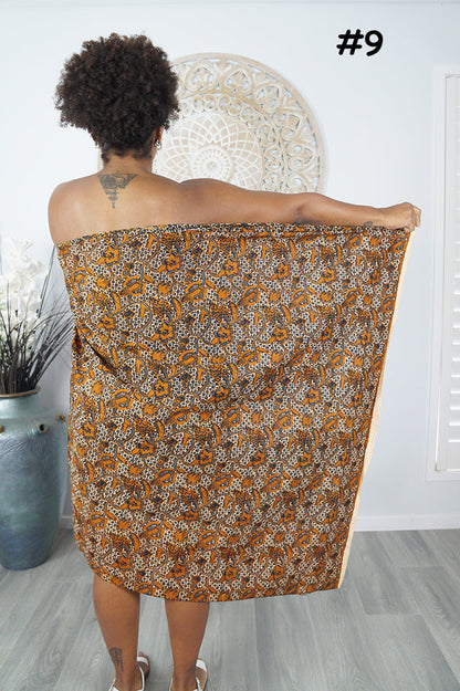 Traditional "Batik" Sarong