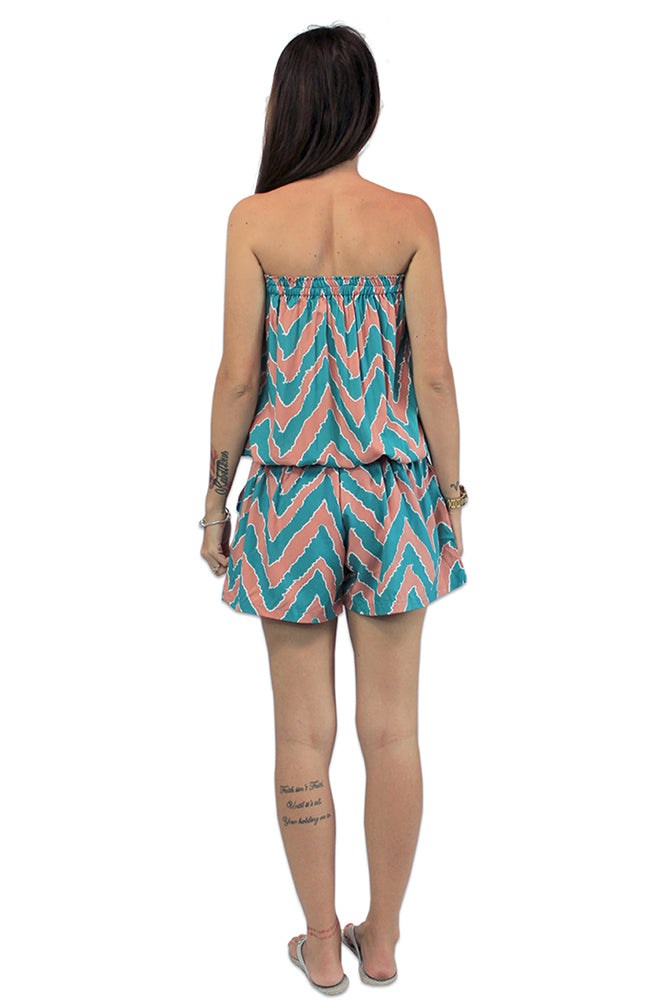 Short Jumpsuit "Random Zigzag"