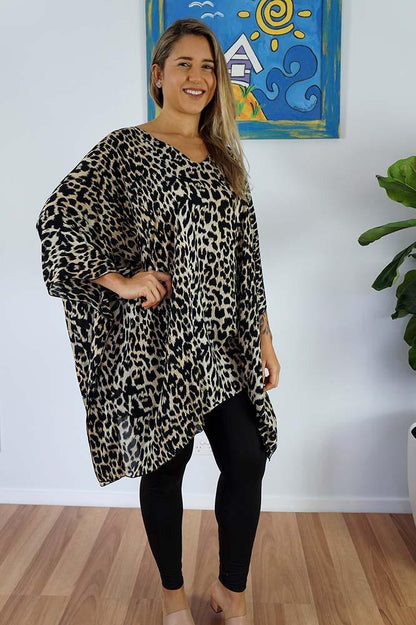 Short Tunic Leopard