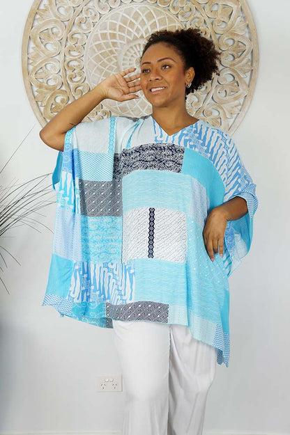 Short Tunic Pastel Batik