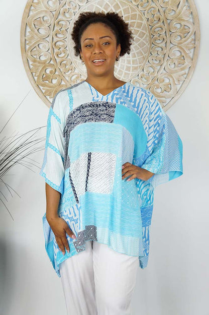 Short Tunic Pastel Batik