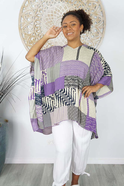 Short Tunic Pastel Batik