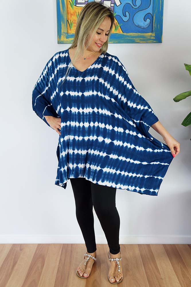 Short Tunic "Shibori"