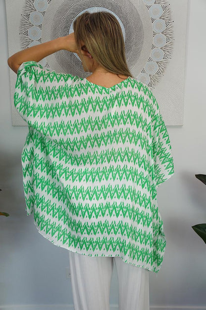 Short Tunic Zig Zag