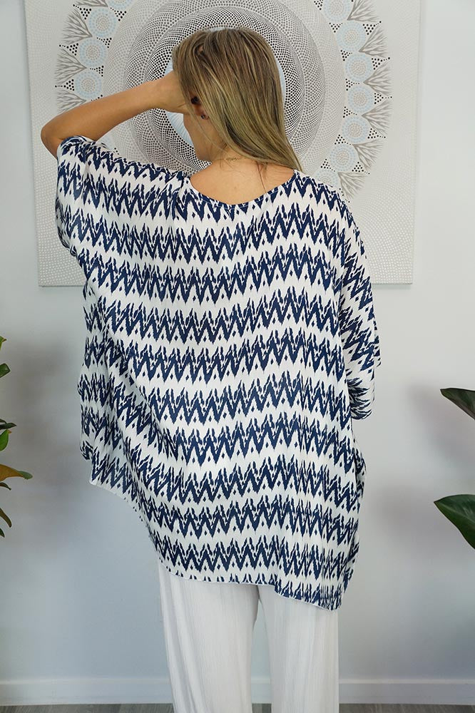 Short Tunic Zig Zag