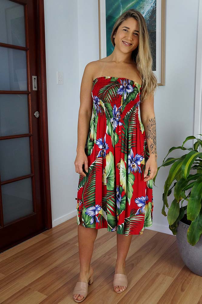 Smock Dress "Tropicano"