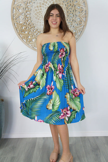 Smock Dress "Tropicano"