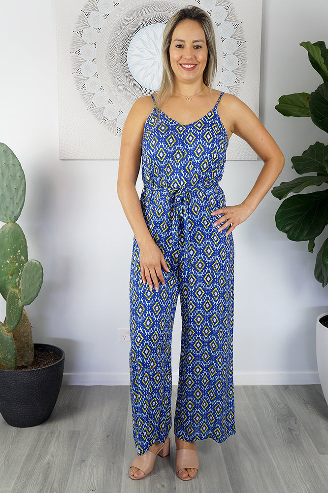 Stomper Jumpsuit "Dimple" print