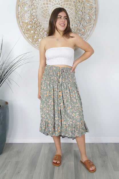 Tangelo Skirt "Springflower"