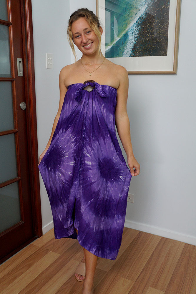 Tube Sarong Tie Dye