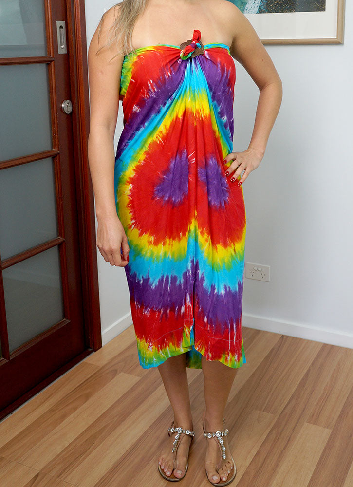 Tube Sarong Tie Dye