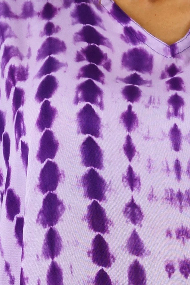 Crackle Tie Dye Cover Up