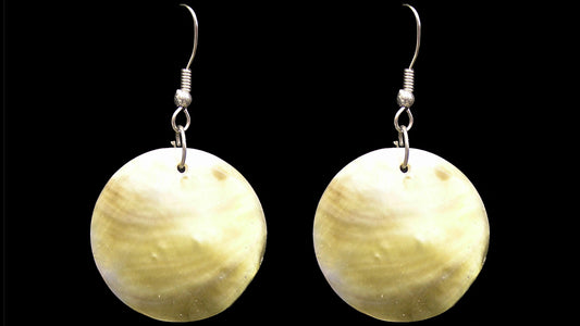 4cm Mother of Pearl Earings